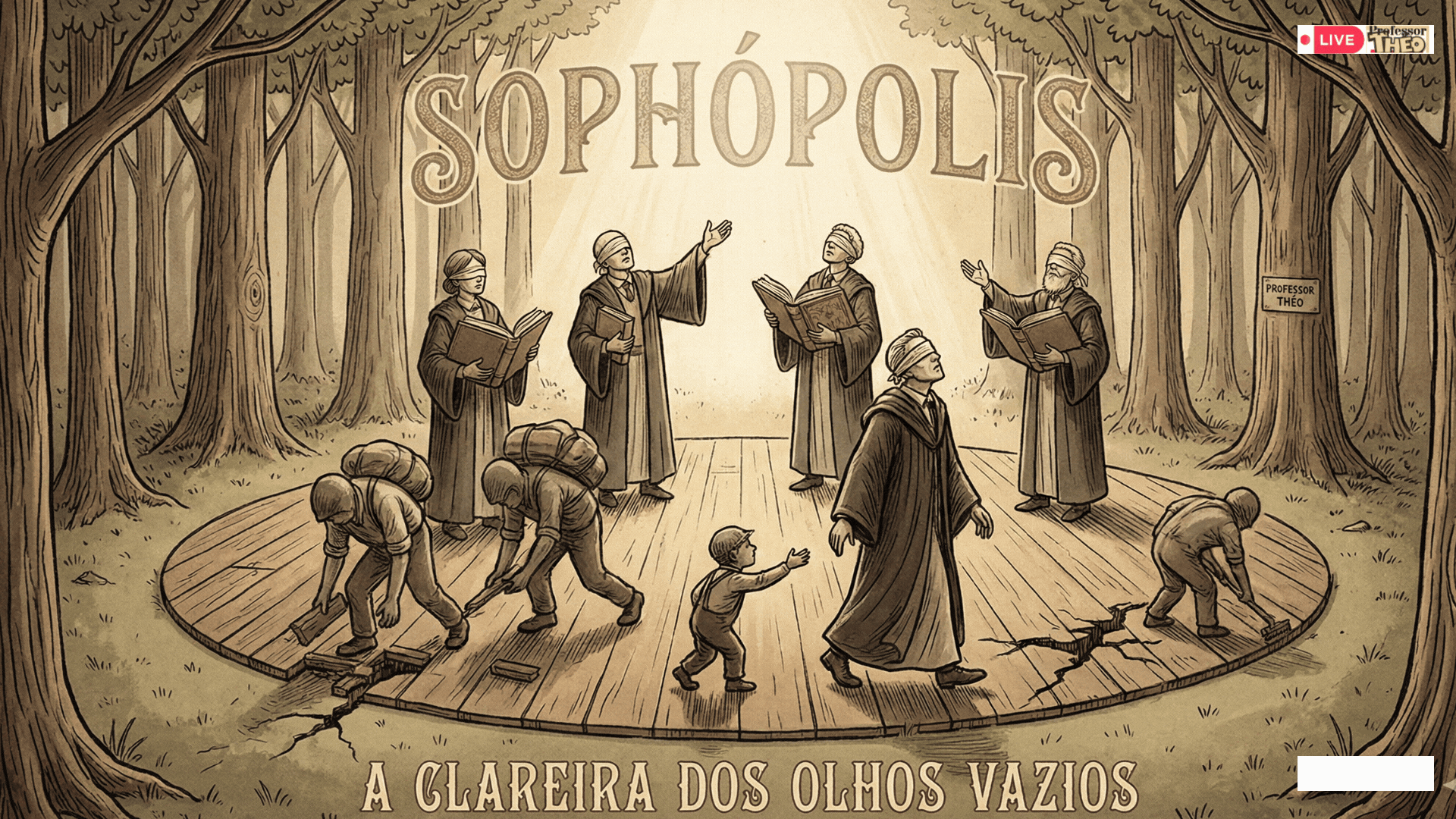 🎓 A Clareira dos Olhos Vazios e o Eco que Ninguém Esperava