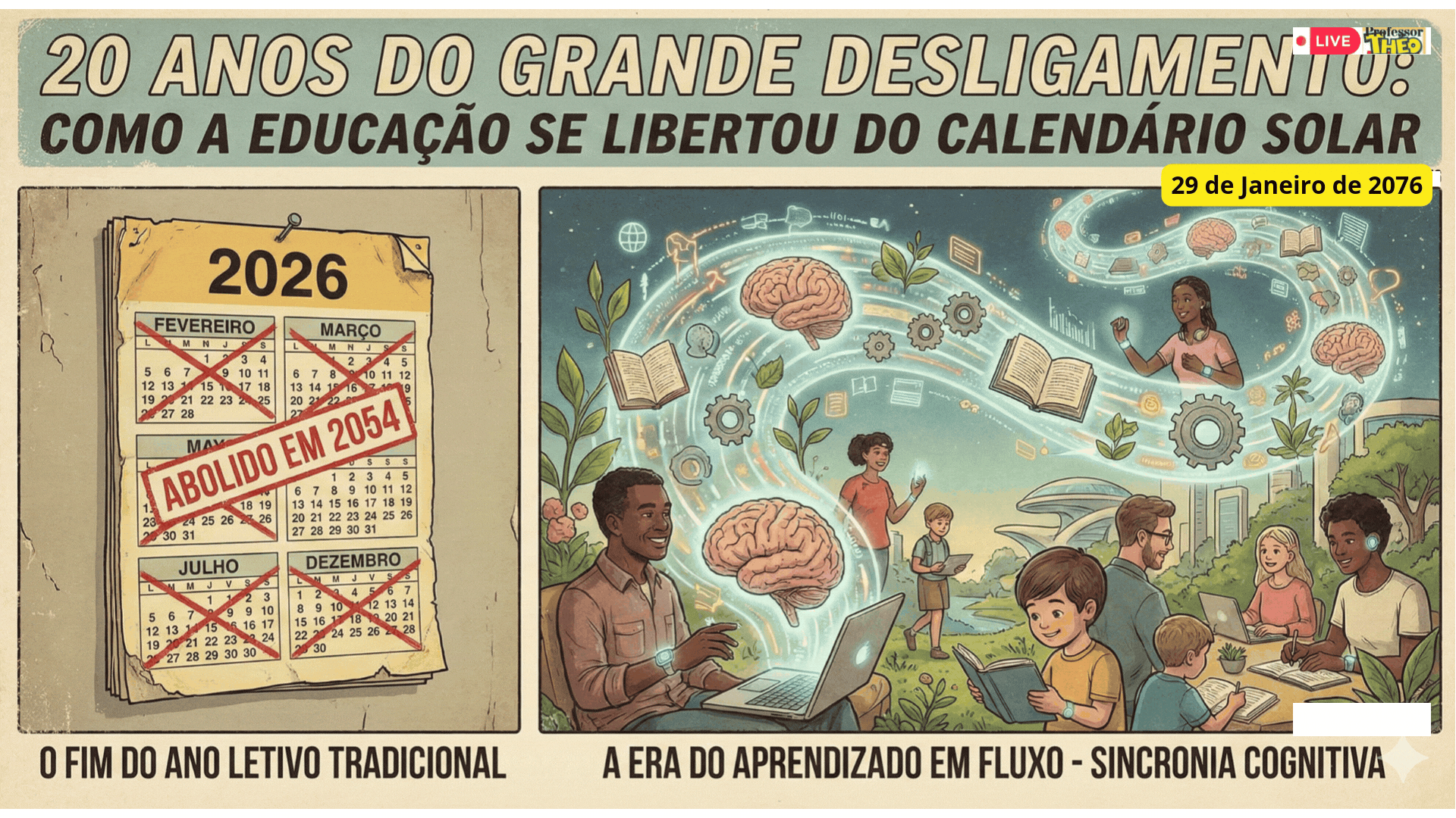 📡 DA SÉRIE FUTURÍSTICA | EFEMÉRIDES | DIA 29/01/2076