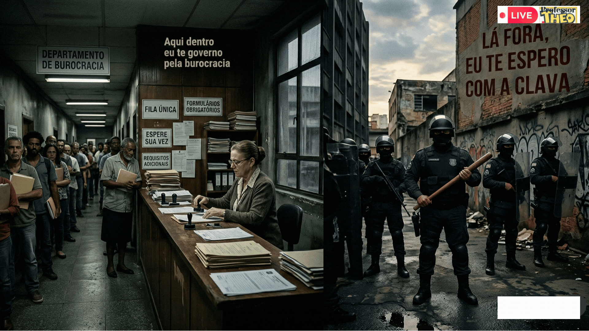 🦁 O Domador de Feras: Quando a Gestão Esquece o Diálogo e a Ata Registra