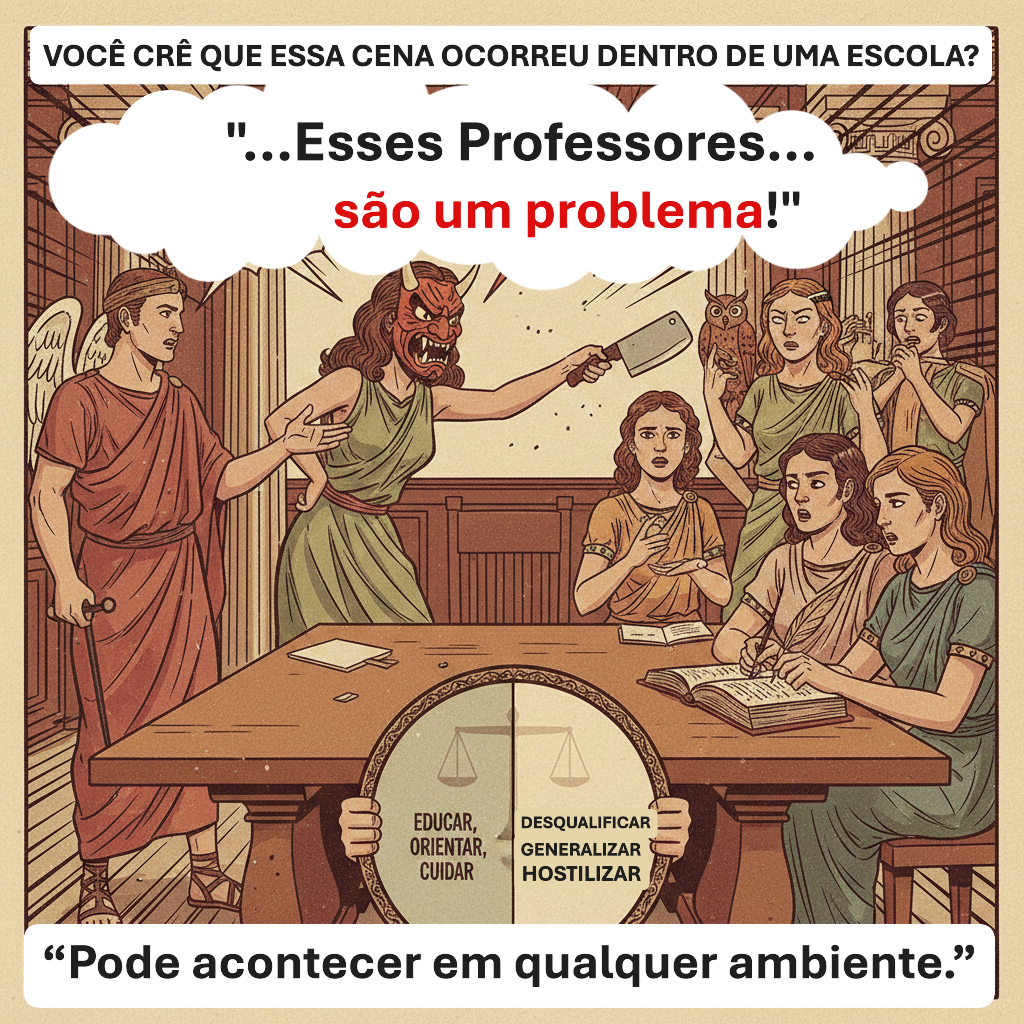 ⚖️ A Fábula do Pátio Onde as Palavras Ganharam Peso