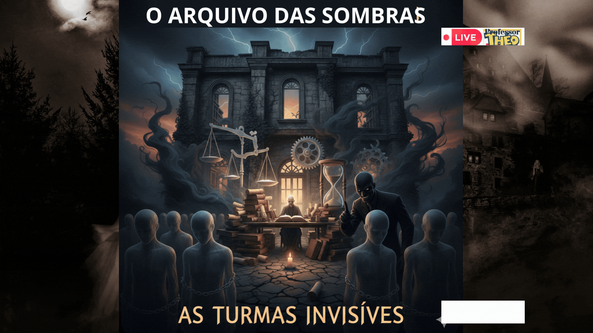⚖️ O Arquivo das Sombras e o Mestre das Turmas Invisíveis