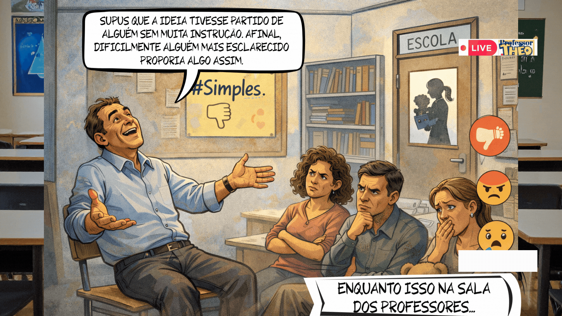 O Arauto que Confundiu o Trono com a Verdade