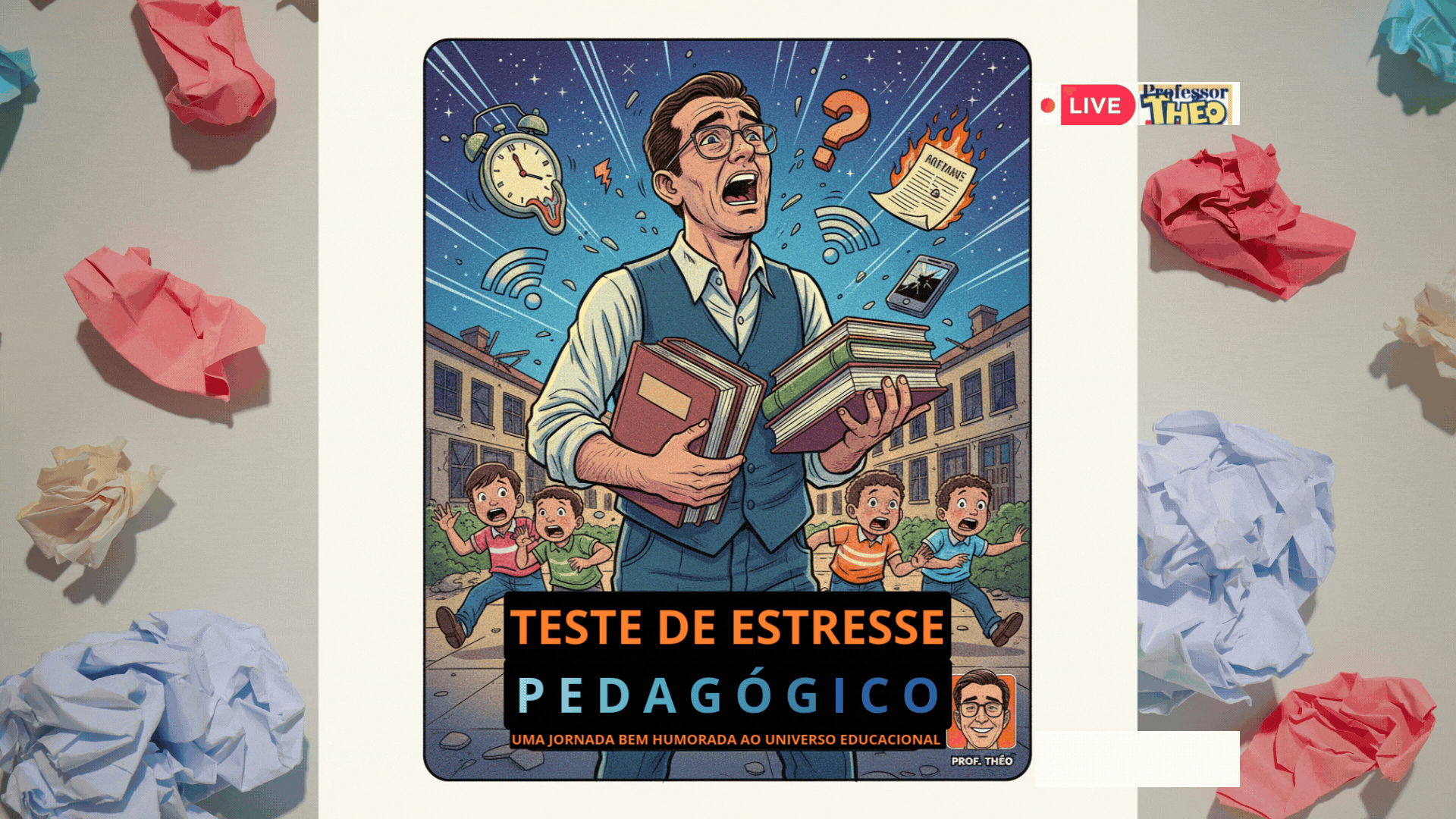🤯Teste de Estresse Pedagógico
