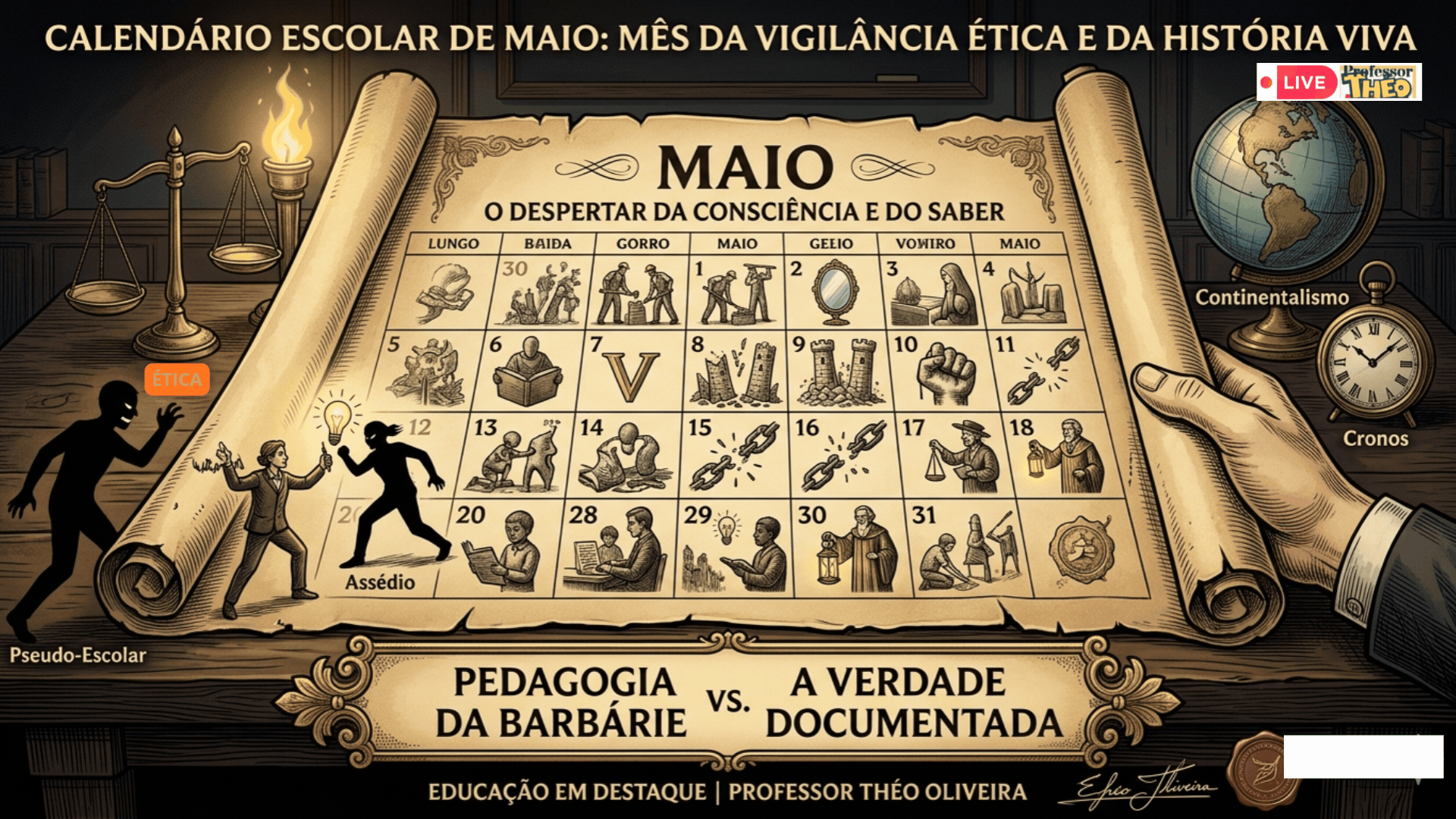 ⌛Calendário das Datas Comemorativas de Maio