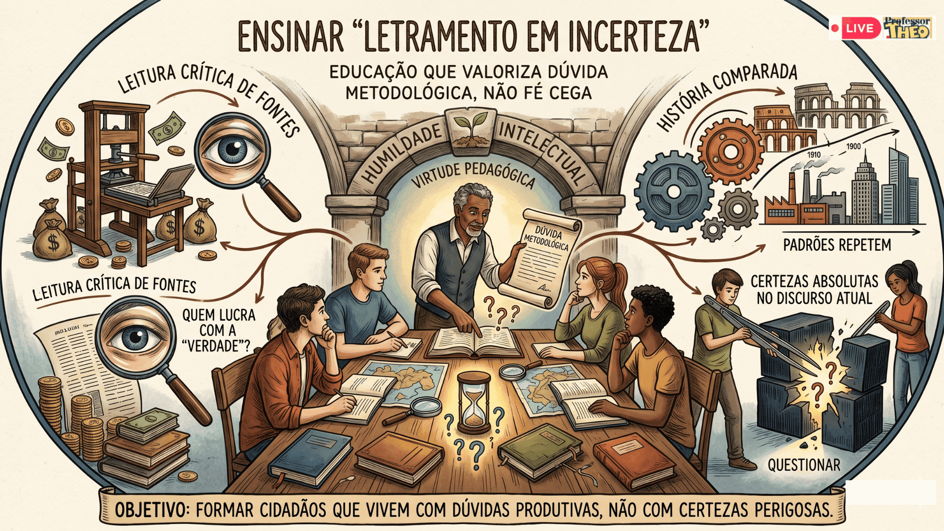🏛️ | Efemérides | Informativo Institucional · Educacional · Cultural · Histórico · Pedagógico | QUA | 06/05/2026