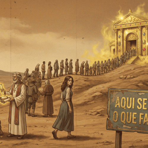 🏺 O TEMPLO DAS NÉVOAS DOURADAS