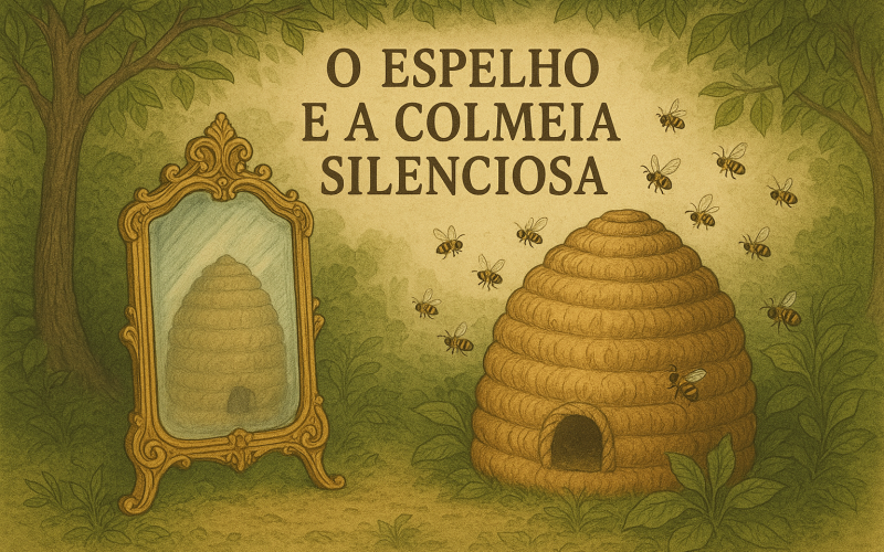 🐝 “O Espelho e a Colmeia Silenciosa”