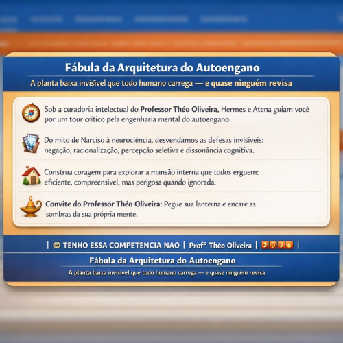 🧭 Fábula da Arquitetura do Autoengano