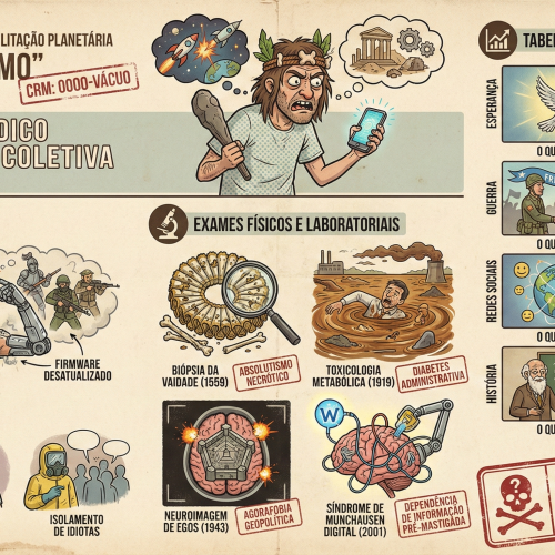 🩺 LAUDO MÉDICO DA INSANIDADE COLETIVA