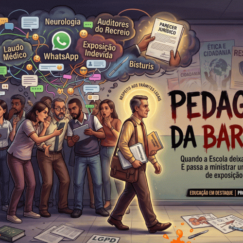 📚Quando a Escola deixa de ensinar ética… E passa a ministrar um Curso Intensivo de exposição indevida