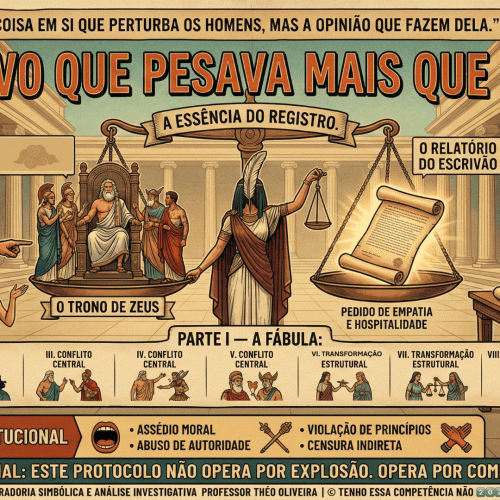 Fábula · O Arquivo que Pesava Mais que o Trono