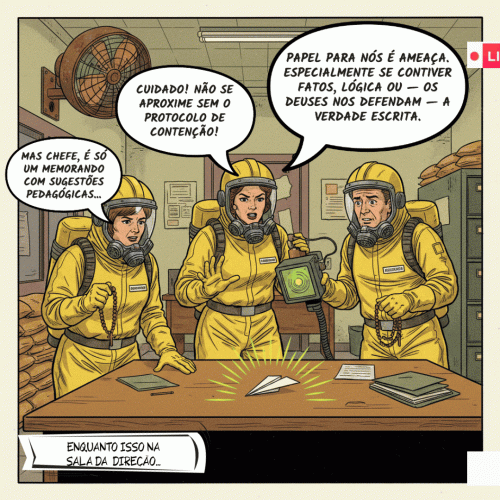 ☢️Ameaça em Branco: O Pânico dos que não Podem Deixar Rastros