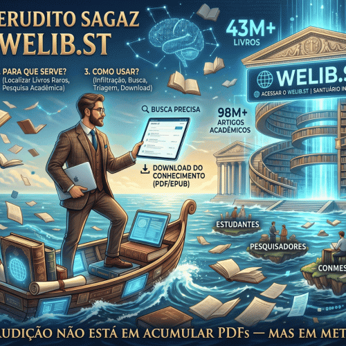 📚 Guia do Erudito Moderno – Welib.st