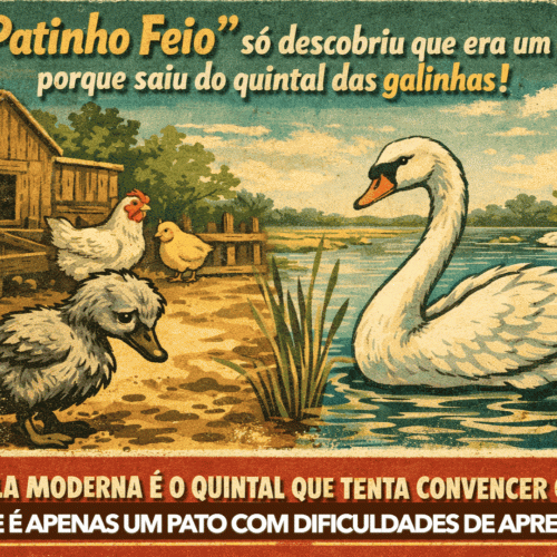 FÁBULA PARA GIGANTES – O PATINHO FEIO: A AUTÓPSIA DA EXCLUSÃO