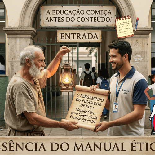 👨‍🏫A Fábula — O Pergaminho do Educador de Rua
