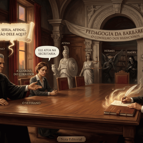 📜 A FÁBULA O CONSELHO DOS SILENCIOSOS