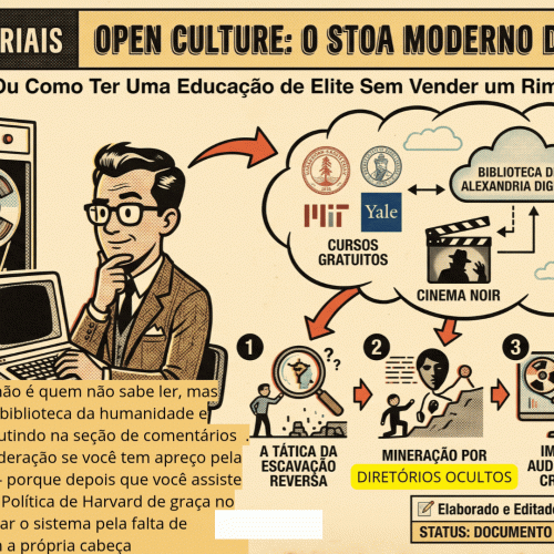 🏛️ Open Culture: O Stoa Moderno da Era Digital
