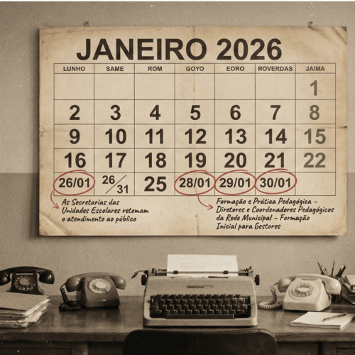 📅 Calendário Escolar Mensal