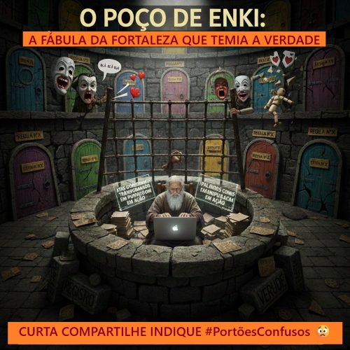 O Poço de Enki A Fábula da Fortaleza que Temia a Verdade