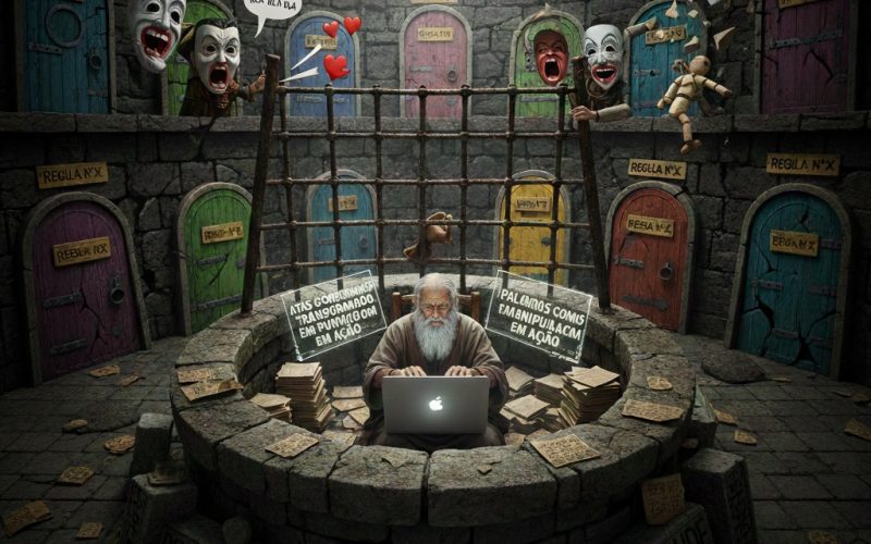 O Poço de Enki A Fábula da Fortaleza que Temia a Verdade